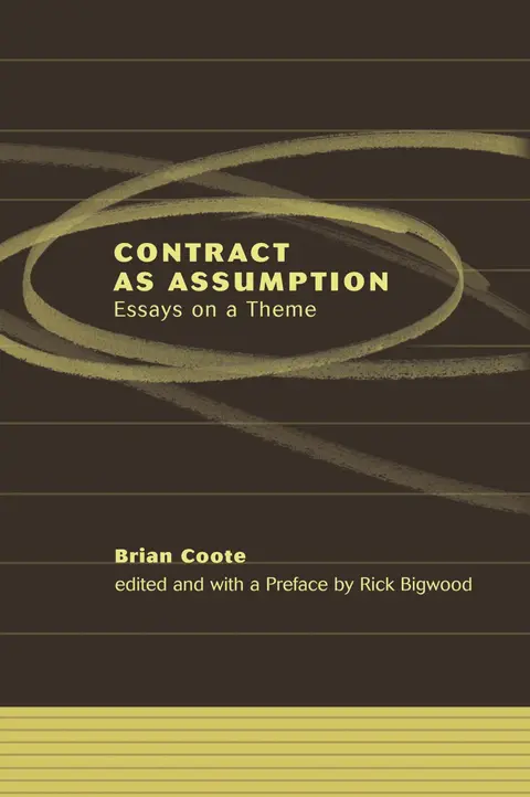 Cover of Contract as Assumption