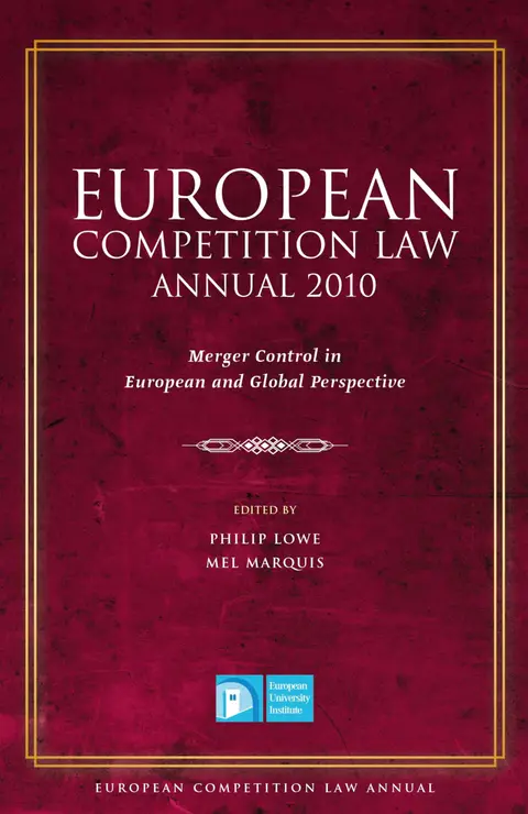 Cover of European Competition Law Annual 2010
