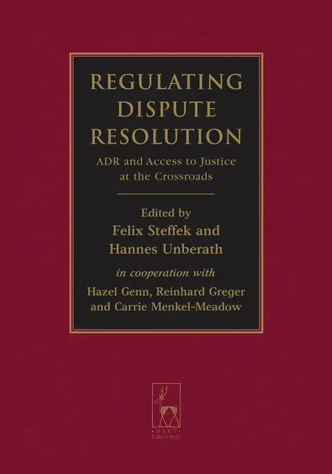 Cover of Regulating Dispute Resolution