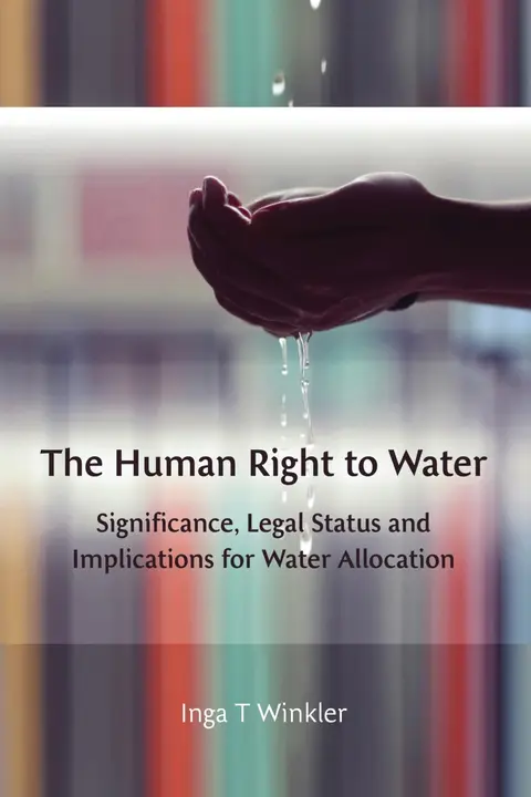 Cover of The Human Right to Water