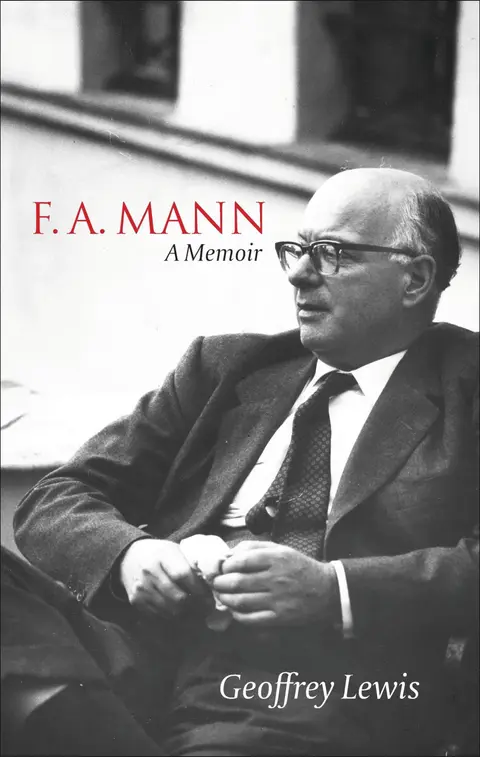 Cover of F.A. Mann