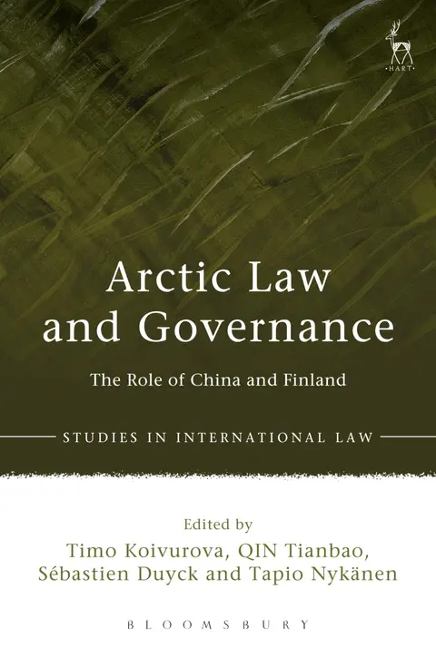 Cover of Arctic Law and Governance