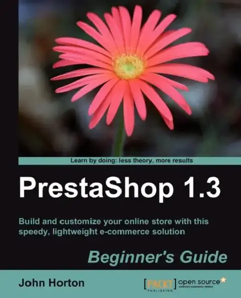 Cover of Prestashop 1.3 Beginner's Guide