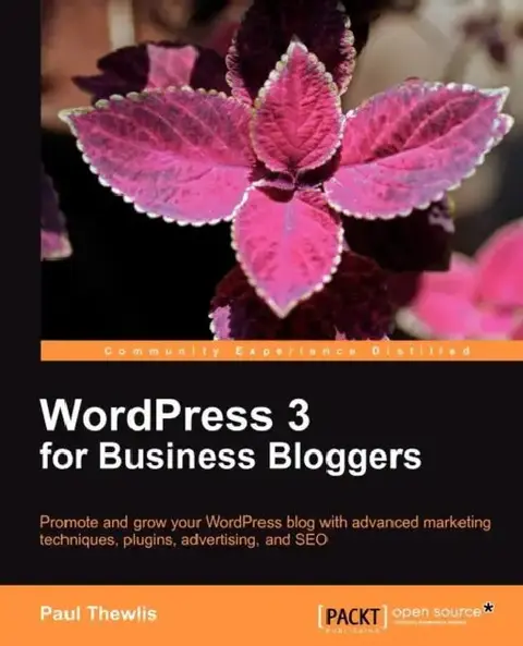 Cover of Wordpress 3 for Business Bloggers