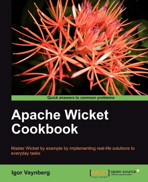 Cover of Apache Wicket Cookbook