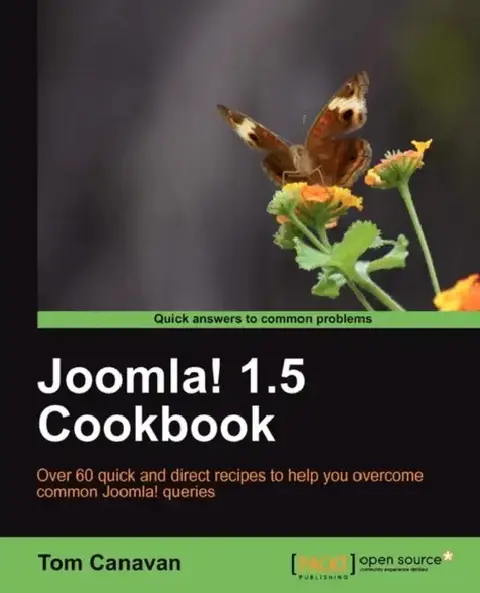 Cover of Joomla! 1.5 Cookbook