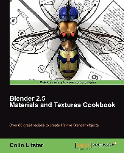 Cover of Blender 2.5 Materials and Textures Cookbook