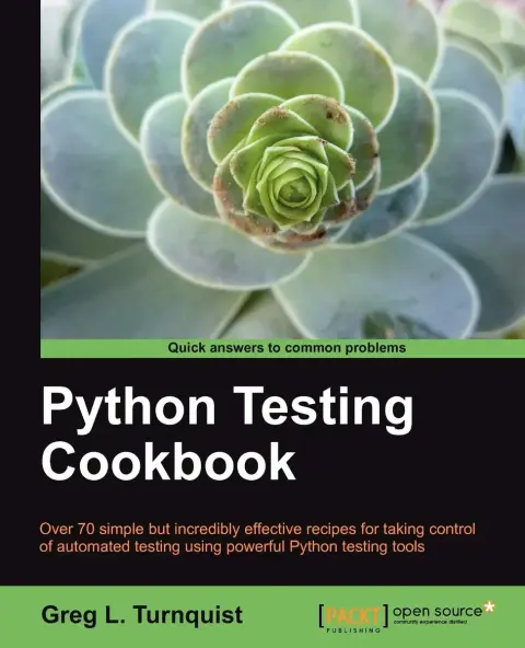 Cover of Python Testing Cookbook