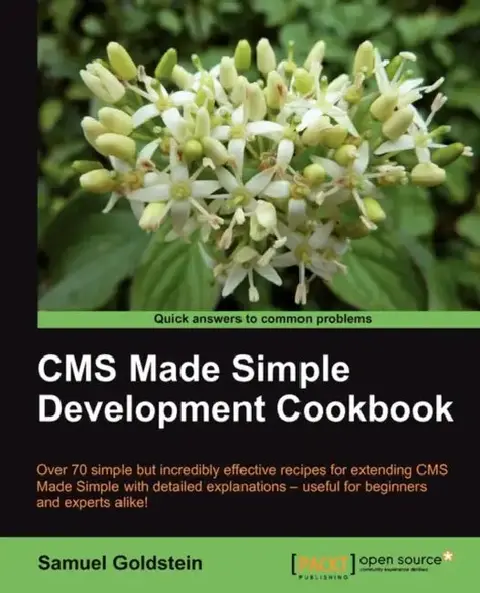 Cover of CMS Made Simple Development Cookbook