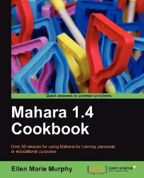 Cover of Mahara 1.4 Cookbook