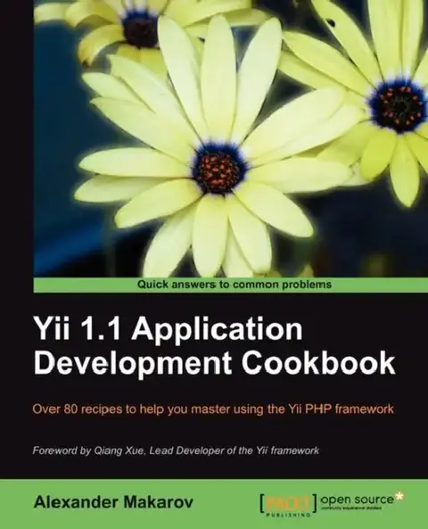Cover of Yii 1.1 Application Development Cookbook
