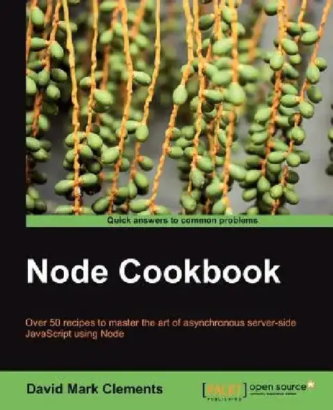 Cover of Node Cookbook