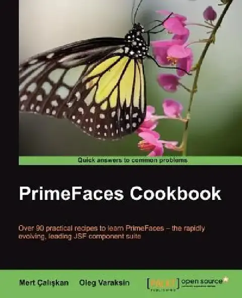 Cover of Primefaces Cookbook