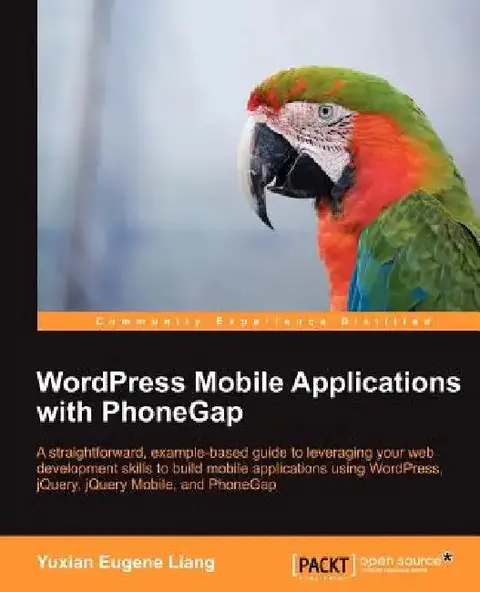Cover of Wordpress Mobile Applications with Phonegap