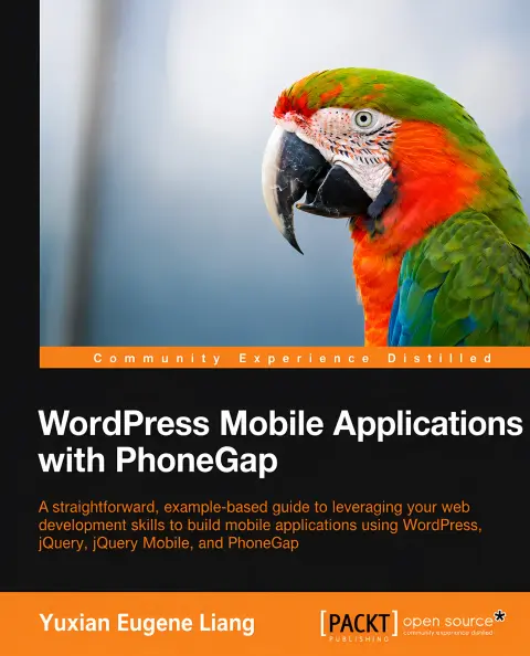 Cover of Wordpress Mobile Applications with PhoneGap