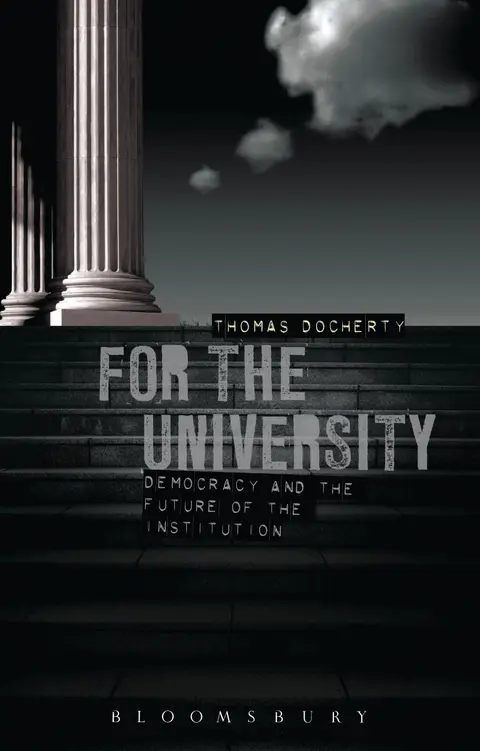 Cover of For the University