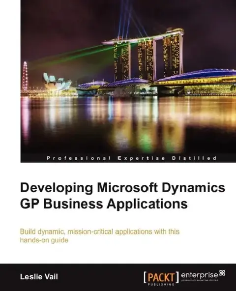 Cover of Developing Microsoft Dynamics GP Business Applications