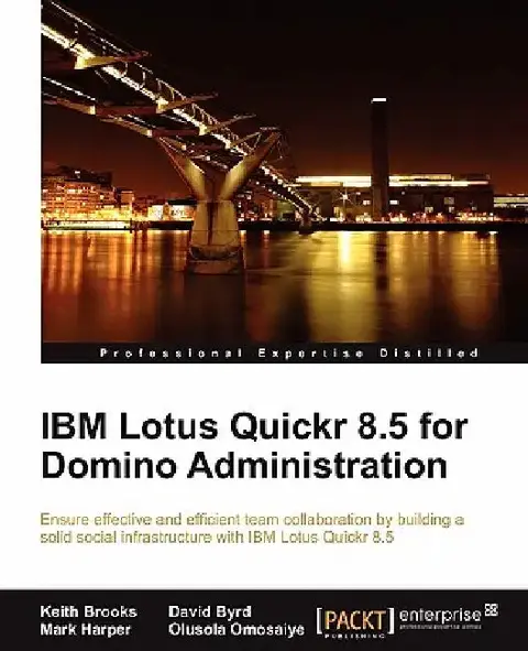 Cover of IBM Lotus Quickr 8.5 for Domino Administration