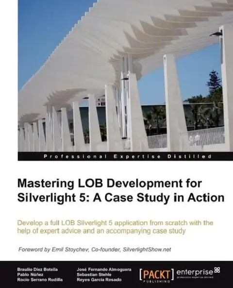 Cover of Mastering Lob Development for Silverlight 5