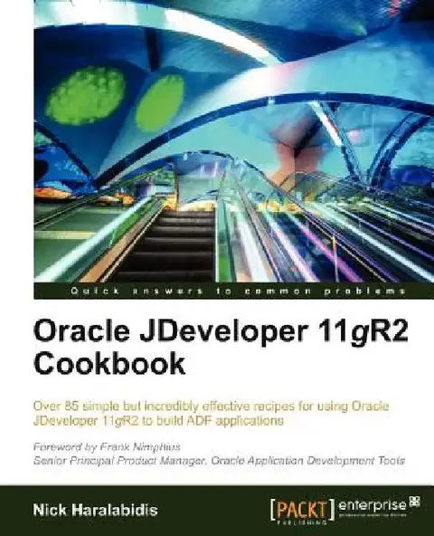 Cover of Oracle Jdeveloper 11gr2 Cookbook