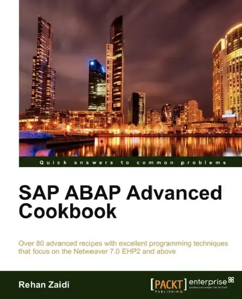 Cover of SAP ABAP Advanced Cookbook