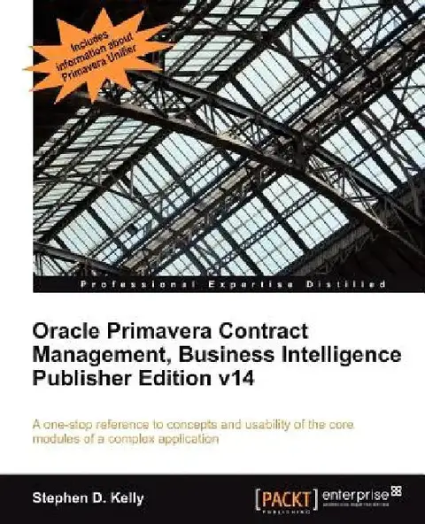 Cover of Oracle Primavera Contract Management Bi Version 14