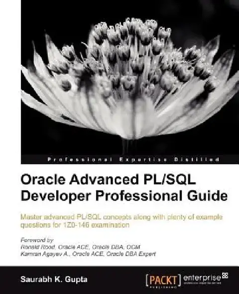 Cover of Oracle Advanced PL/SQL Developer Professional Guide