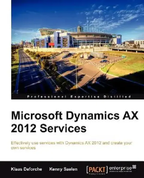 Cover of Microsoft Dynamics Ax 2012 Services