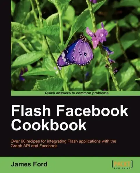 Cover of Flash Facebook Cookbook