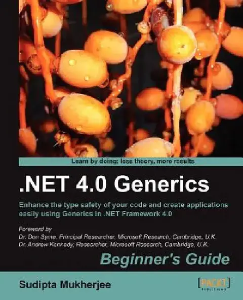 Cover of .Net Generics 4.0 Beginner's Guide
