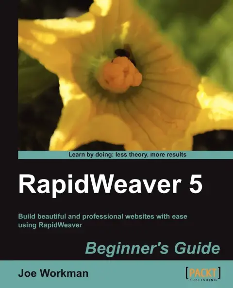 Cover of RapidWeaver 5 Beginner's Guide