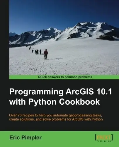 Cover of Programming Arcgis 10.1 with Python Cookbook
