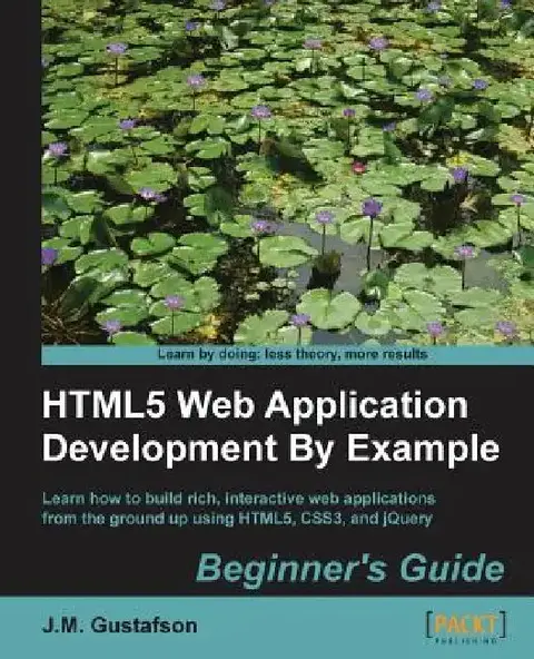Cover of Html5 Web Application Development by Example