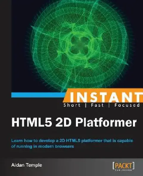 Cover of Instant HTML5 2D Platformer