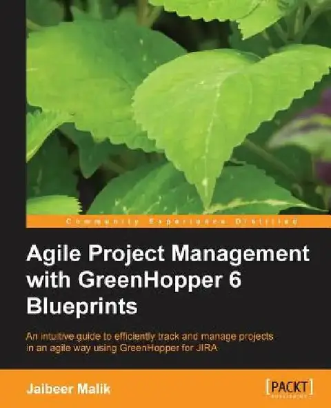 Cover of Agile Project Management with Greenhopper 6 Blueprints