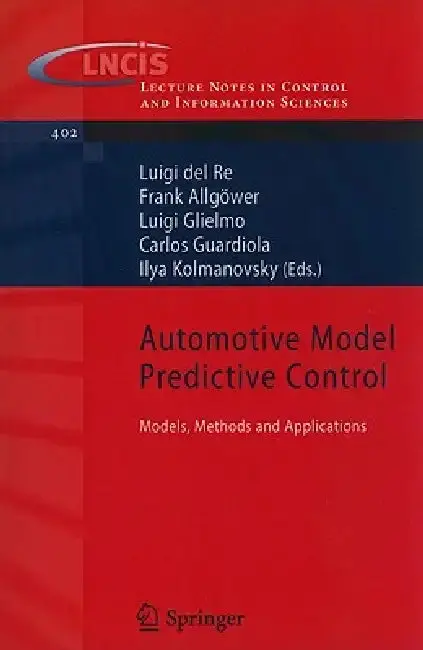Cover of Automotive Model Predictive Control