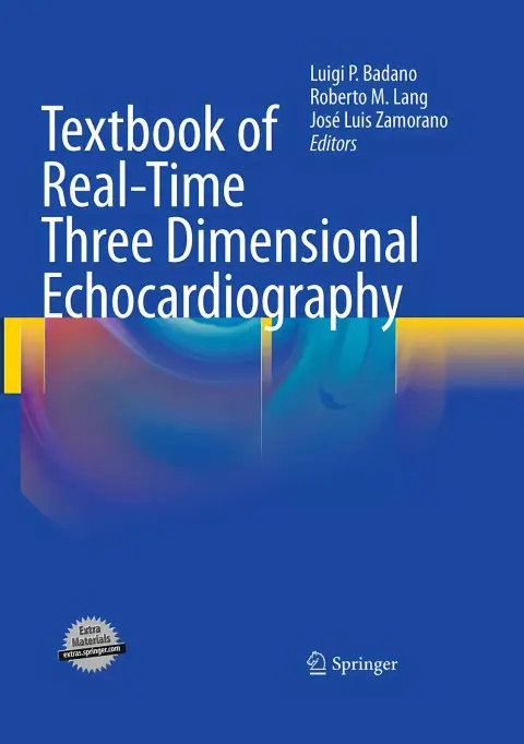Cover of Textbook of Real-Time Three Dimensional Echocardiography
