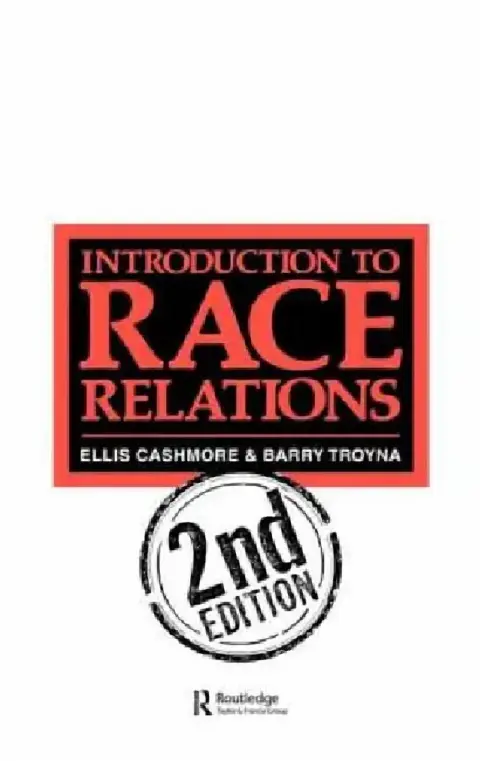Cover of Introduction To Race Relations