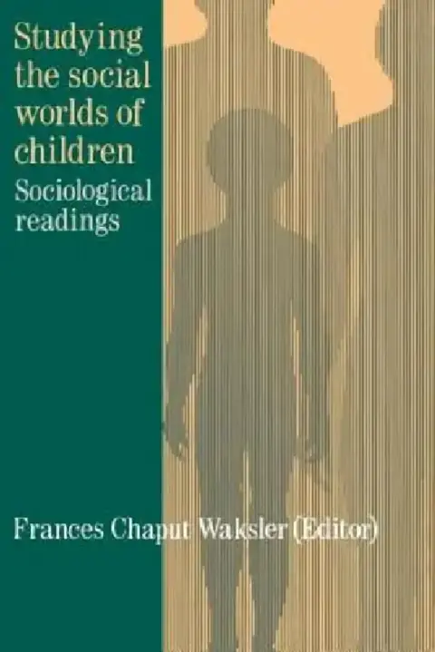Cover of Studying The Social Worlds Of Children