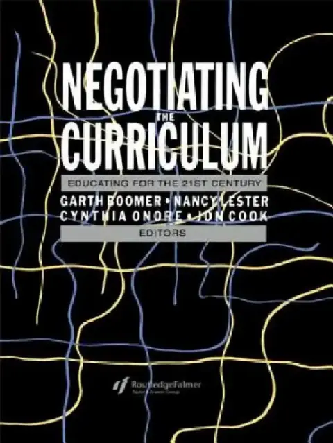 Cover of Negotiating the Curriculum