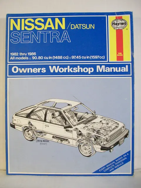 Cover of Nissan Owners Workshop Manual
