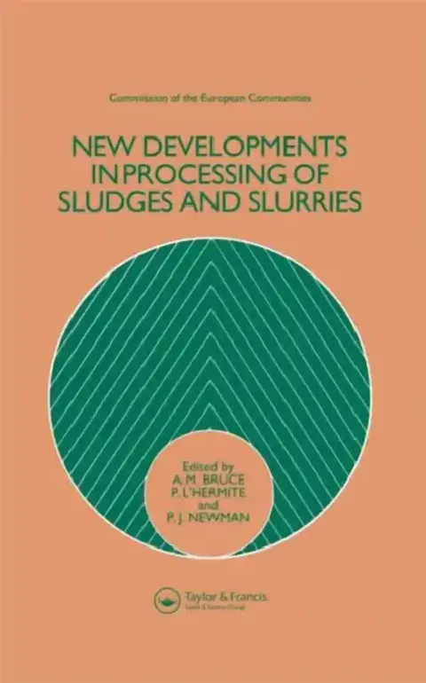 Cover of New Developments in Processing of Sludges and Slurries