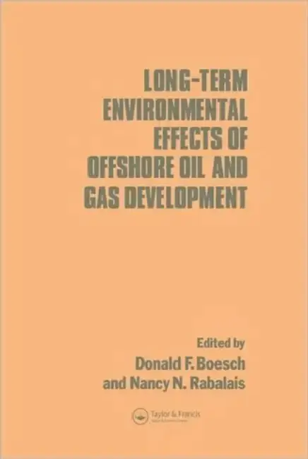 Cover of Long-term Environmental Effects of Offshore Oil and Gas Development