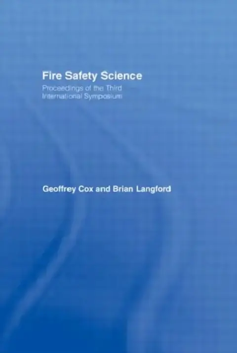 Cover of Fire Safety Science