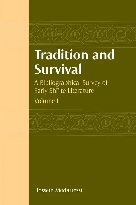 Cover of Tradition and Survival