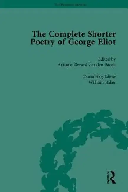 Cover of The Complete Shorter Poetry of George Eliot
