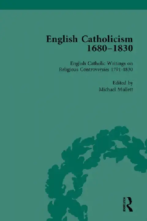 Cover of English Catholicism, 1680-1830