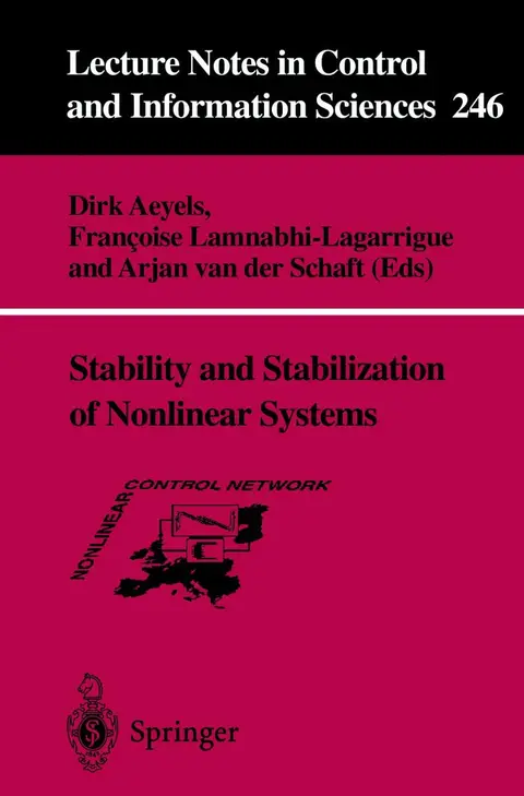 Cover of Stability and Stabilization of Nonlinear Systems