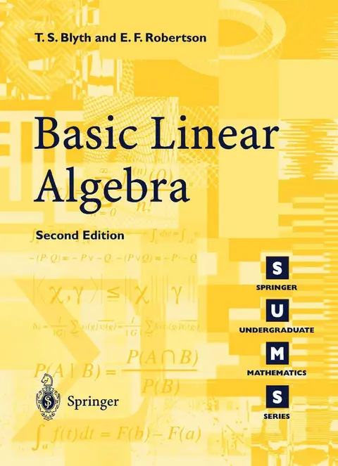 Cover of Basic Linear Algebra