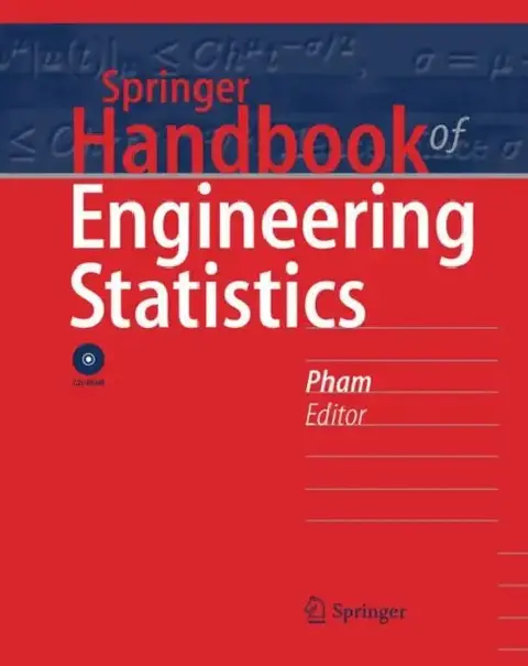 Cover of Springer Handbook of Engineering Statistics [With CDROM]